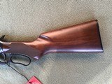 WINCHESTER 94, 357 MAGNUM CAL., 24” BARREL, LEGACY MODEL WITH PISTOL GRIP WALNUT WOOD, HAS MOST DESIRABLE TANG SAFETY,
NEW UNFIRED IN THE BOX - 9 of 10