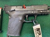 SMITH & WESSON M&P SHIELD, EZ TS 9MM CAL., 3.675” BARREL, COMES WITH 2 MAG’S, OWNERS MANUAL, HANG TAG, ETC., NEW UNFIRED IN THE BOX - 3 of 4