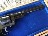 SMITH & WESSON 57 NO DASH, 41 MAGNUM, 8 3/8” BLUE NEW 100% COND. IN THE PRESENTATION BOX WITH OWNERS MANUAL & TOOLS - 5 of 8