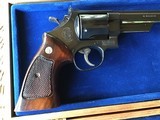 SMITH & WESSON 57 NO DASH, 41 MAGNUM, 8 3/8” BLUE NEW 100% COND. IN THE PRESENTATION BOX WITH OWNERS MANUAL & TOOLS - 8 of 8