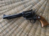 COLT SAA, NEW FRONTIER, 2ND GENERATION 357 MAGNUM, 5 1/2” BLUE/ CASE COLOR, NEW UNFIRED IN THE GOLD BOX - 2 of 9