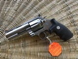 COLT ANACONDA 44 MAGNUM, 4” STAINLESS, NEW UNFIRED, UNTURNED, 100% COND. IN THE BOX - 3 of 8