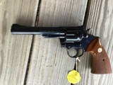 COLT TROOPER MARK III, 357 MAGNUM, 6” BLUE, EXCELLENT CONDITION IN THE BOX - 3 of 4