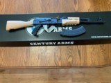 CENTURY ARMS AK-47, RAS, 7.62 X 39, NEW UNFIRED IN THE BOX - 1 of 5