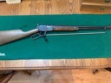 WINCHESTER 9422, 22 LR. EARLY MODEL WITH SILVER MAGAZINE TUBE, 95% COND. - 1 of 5