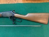 WINCHESTER 9422, 22 LR. EARLY MODEL WITH SILVER MAGAZINE TUBE, 95% COND. - 4 of 5