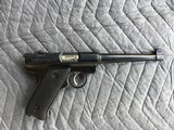 RUGER MARK 1, 22 LR. 6” BARREL, OLD MODEL, LIKE NEW COND. IN RED BOX WITH OWNERS MANUAL - 2 of 6