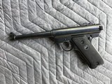 RUGER MARK 1, 22 LR. 6” BARREL, OLD MODEL, LIKE NEW COND. IN RED BOX WITH OWNERS MANUAL - 3 of 6