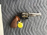 COLT VIPER 38 SPC., 4” BRIGHT NICKEL, UNTURNED, UNFIRED, 100% COND IN THE BOX - 3 of 5