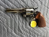 COLT VIPER 38 SPC., 4” BRIGHT NICKEL, UNTURNED, UNFIRED, 100% COND IN THE BOX - 2 of 5
