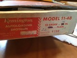 REMINGTON 1148, 12 GA., 26” IMPROVED CYL. NEW UNFIRED IN THE REMINGTON DUPONT BOX & FACTORY SHIPPING CARTON - 10 of 10