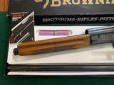 BROWNING A-5, SWEET-16, 28” INVECTOR, COMES WITH 3 CHOKE TUBES & WRENCH & OWNERS MANUAL, NEW UNFIRED, 100% COND. IN THE BOX - 5 of 6