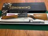 BROWNING A-5, SWEET-16, 28” INVECTOR, COMES WITH 3 CHOKE TUBES & WRENCH & OWNERS MANUAL, NEW UNFIRED, 100% COND. IN THE BOX - 1 of 6
