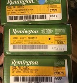 WE JUST ACQUIRED AN ENTIRE SET OF 25, EVERY CALIBER REMINGTON 700 CLASSIC RIFLES MADE FROM 1981TO 2001, GUNS HAVE NEVER BEEN ASSEMBELLED ARE ALL NIB. - 2 of 9