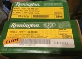 WE JUST ACQUIRED AN ENTIRE SET OF 25, EVERY CALIBER REMINGTON 700 CLASSIC RIFLES MADE FROM 1981TO 2001, GUNS HAVE NEVER BEEN ASSEMBELLED ARE ALL NIB. - 8 of 9