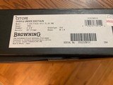 BROWNING CITORI 525, 16 GA., 28” INVECTOR, NEW UNFIRED 100% COND. IN THE BOX - 5 of 5