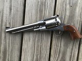 RUGER OLD ARMY REVOLVER, 44 CAL., STAINLESS, 7 1/2” BARREL, MUZZLE LOADER, BLACK POWDER REVOLVER, NEW UNFIRED, 100% COND. - 2 of 4