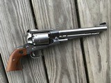RUGER OLD ARMY REVOLVER, 44 CAL., STAINLESS, 7 1/2” BARREL, MUZZLE LOADER, BLACK POWDER REVOLVER, NEW UNFIRED, 100% COND. - 1 of 4
