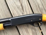 REMINGTON 870 WINGMASTER, 16 GA., 28” MOD., VENT RIB & MALLARD DUCK PISTOL GRIP CAP, SPECIAL
EDITION WITH BLOND WALNUT, REMINGTON “SUNBURST” WOOD - 7 of 11