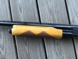 REMINGTON 870 WINGMASTER, 16 GA., 28” MOD., VENT RIB & MALLARD DUCK PISTOL GRIP CAP, SPECIAL
EDITION WITH BLOND WALNUT, REMINGTON “SUNBURST” WOOD - 5 of 11