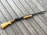 REMINGTON 870 WINGMASTER, 16 GA., 28” MOD., VENT RIB & MALLARD DUCK PISTOL GRIP CAP, SPECIAL
EDITION WITH BLOND WALNUT, REMINGTON “SUNBURST” WOOD - 2 of 11