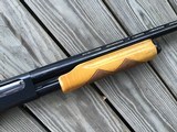 REMINGTON 870 WINGMASTER, 16 GA., 28” MOD., VENT RIB & MALLARD DUCK PISTOL GRIP CAP, SPECIAL
EDITION WITH BLOND WALNUT, REMINGTON “SUNBURST” WOOD - 10 of 11