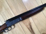 STEVENS 240, 410 OVER 410 GA., MFG. IN THE 1940’S, VERY GOOD COND. WITH LOTS OF CASE COLOR ON THE RECEIVER, WALNUT WOOD WITH LOTS OF FIGURE - 7 of 7