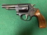 SMITH & WESSON 36 NO DASH, 38 SPC. 3” BLUE, 99% COND. COMES WIITH OWNERS MANUAL, OIL PAPER & CLEANING TOOLS, IN THE BOX - 3 of 5