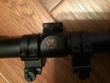 CABELA’S PINE RIDGE 4X-12X-44 RIFLE SCOPE WITH RINGS & MOUNTS, ABSOLUTELY NEW COND. - 4 of 5