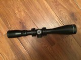 CABELA’S PINE RIDGE 4X-12X-44 RIFLE SCOPE WITH RINGS & MOUNTS, ABSOLUTELY NEW COND.