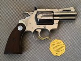 COLT DIAMONDBACK 38 SPC. 2 1/2” BRIGHT NICKEL NEW UNFIRED, UNTURNED INTHE BOX - 2 of 8