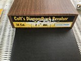 COLT DIAMONDBACK 38 SPC. 2 1/2” BRIGHT NICKEL NEW UNFIRED, UNTURNED INTHE BOX - 7 of 8