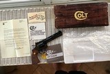 COLT PYTHON 357 MAGNUM 6” BLUE, MFG. 1980, NEW UNFIRED, UNTURNED 100% COND. IN THE BOX - 1 of 4