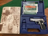 COLT GOVERNMENT 380 CAL. STAINLESS, NEW COND, IN THE COLT BLUE BOX WITH COLT PICTURE BOX SLEEVE