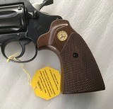 COLT DIAMONDBACK 22 LR. 6” BLUE, MFG. 1981, NEW UNFIRED, NO TURN RING, 100% COND. IN THE BOX WITH OWNERS MANUAL, HANG TAG, ETC. - 5 of 10