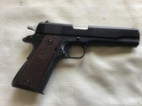 COLT 1911 GOVERNMENT, 38 SUPER CAL. MFG. 1968, AS NEW IN BOX, WITH OWNERS MANUAL - 4 of 6