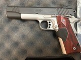 KIMBER 1911, 45 ACP., CUSTOM CRIMSON CARRY II WITH. RED LAZER, NEW UNFIRED IN THE BOX - 2 of 4
