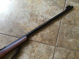 MARLIN 980 DELUXE, 22 MAGNUM, 7 SHOT DETACHABLE MAGAZINE, 24” MICRO GROOVE BARREL, GOLD TRIGGER, WALNUT WHITE OUTLINED STOCK, CHROME BOLT, 99% COND. - 6 of 7