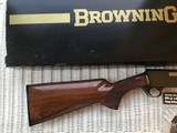 BROWNING BPR, 22 MAGNUM PUMP, NEW UNFIRED IN THE BOX, 100% COND. WITH OWNERS MANUAL - 1 of 6
