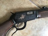 WINCHESTER 9422 22 LR. HIGH GRADE, LEGACY, WITH GOLD HORSE RIDER ON THE RECEIVER, FANCY WALNUT, 22” BARREL, NEW UNFIRED IN THE BOX WITH OWNERS MANUAL - 6 of 11