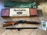 REMINGTON 1100, 16 GA. 26” IMPROVED CYLINDER, VENT RIB, NEW, UNFIRED 100% COND. IN THE REMINGTON DUPONT BOX - 1 of 9