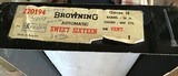 BROWNING BELGIUM “SWEET 16” 26” IMPROVED CYLINDER, VENT RIB, NEW UNFIRED 100% COND. IN THE BOX - 9 of 9