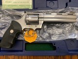 COLT ANACONDA 45 LC. CAL, 6” STAINLESS, APPEARS UNFIRED NEW COND. IN THE COLT BLUE BOX WITH COLT PICTURE BOX, COMES WITH OWNERS MANUAL, HANG TAG, ETC. - 2 of 4
