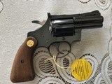 COLT DIAMONDBACK 38 SPC. 21/2” BLUE, MFG. 1977, NEW UNFIRED, UNTURNED, 100% COND. IN THE BOX - 3 of 6