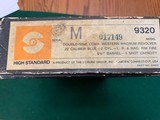 HIGH STANDARD DOUBLE 9 WESTERN 22 MAGNUM CONVERTIBLE 22 LR. 5 1/2” BARREL, LIKE NEW IN THE BOX - 4 of 4