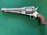RUGER OLD ARMY 44 CAL. 7 1/2” STAINLESS, BLACK POWDER NEW NO BOX - 1 of 5