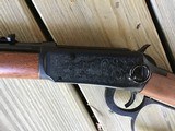WINCHESTER 94 WRANGLER BIG LOOP CARBINE 16” BARREL, 32 SPC. CAL. COWBOY SCENES ENGRAVED ON BOTH SIDES OF THE RECEIVER, NEW UNFIRED IN THE BOX - 5 of 8