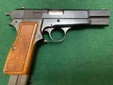 BROWNING HI POWER, 9MM, MFG. 1972, 99% COND. - 1 of 4