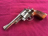 SMITH & WESSON 29-3, 44 MAGNUM, BRIGHT NICKEL 6 1/2” BARREL, EXCELLENT COND, (NOT ORIGINAL BOX) WITH OWNERS MANUAL, CLEANING TOOLS, OIL PAPER, - 4 of 7