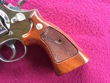 SMITH & WESSON 29-3, 44 MAGNUM, BRIGHT NICKEL 6 1/2” BARREL, EXCELLENT COND, (NOT ORIGINAL BOX) WITH OWNERS MANUAL, CLEANING TOOLS, OIL PAPER, - 3 of 7